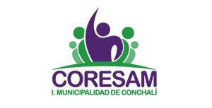 Logo coresam de la municipalidad de Conchalí
